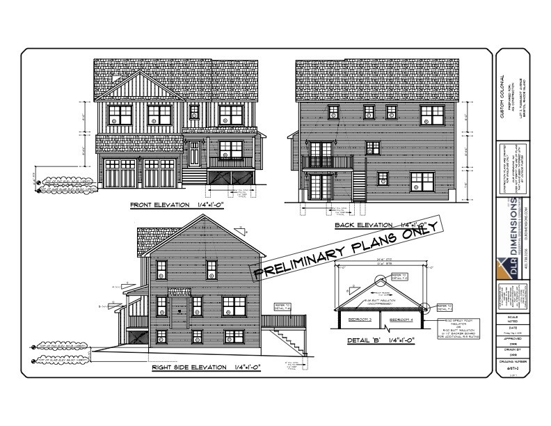 Front Elevation - Similar style to 25 Massasoit w differnt color/exterior.