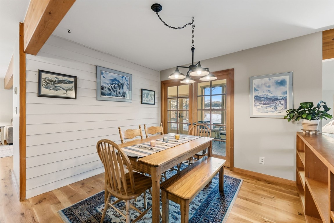 994 Summit Drive Dillon, CO 80435 - Photo 7 of 38 a view of a dining room with furniture window and wooden floor