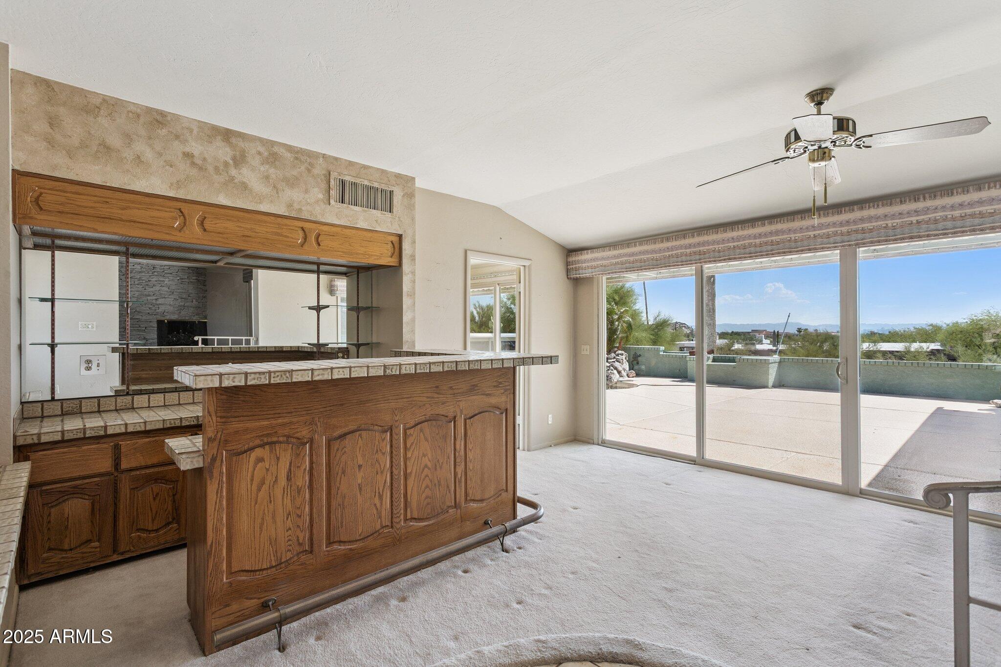 8340 North 16th Street Phoenix, AZ 85020 - Photo 26 of 45 Den with bar area and views