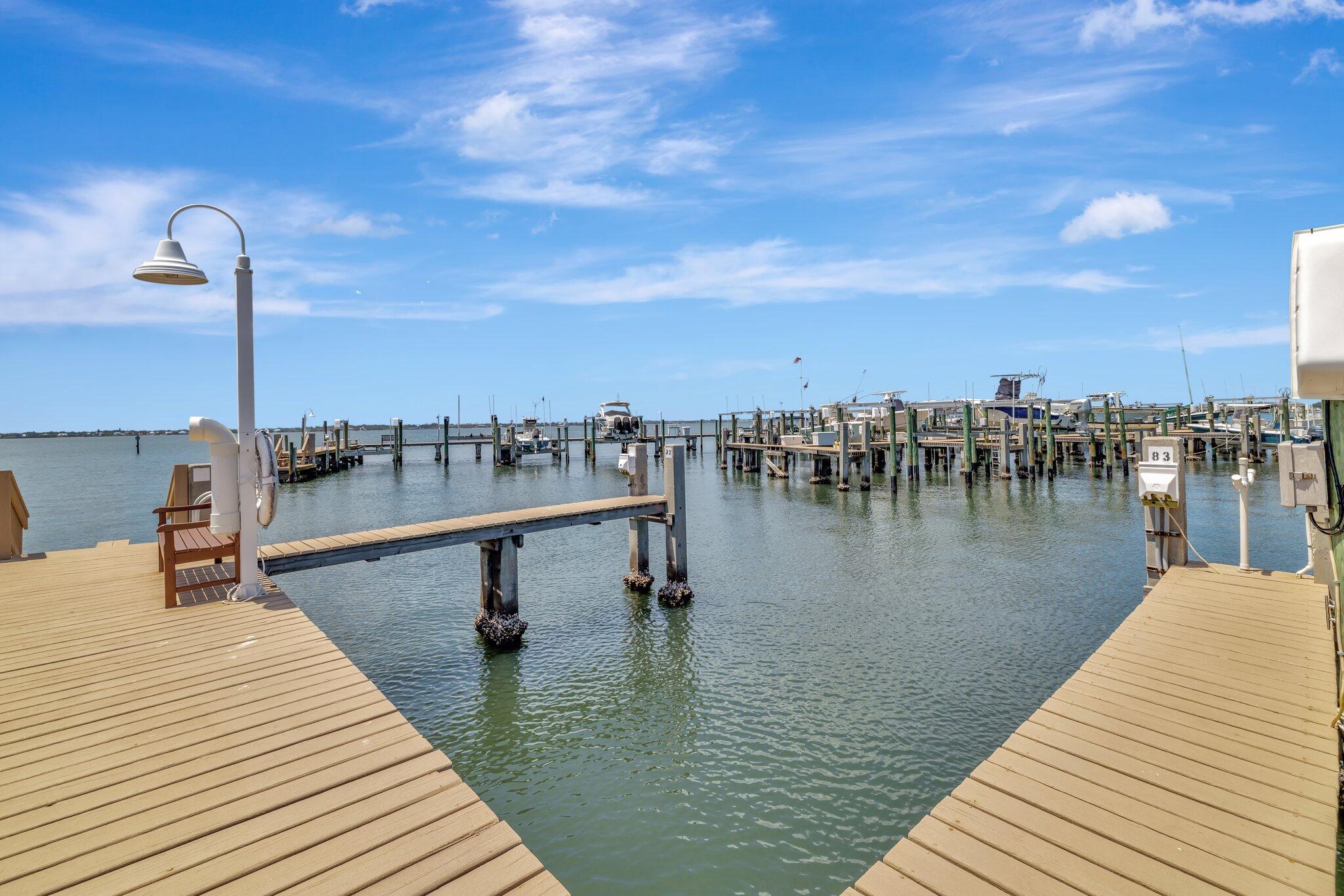 1555 Northeast Ocean Boulevard, Unit 205 Stuart, FL 34996 - Photo 52 of 57 a view of a lake