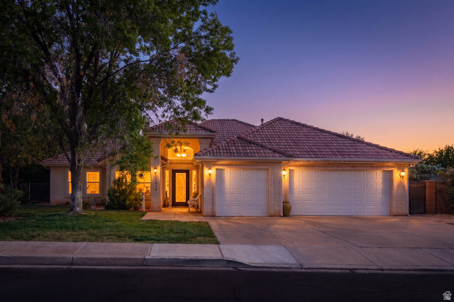 3034 Swiss Drive Santa Clara, UT 84765 - Photo 3 of 59 Mediterranean-inspired architecture with a tile roof