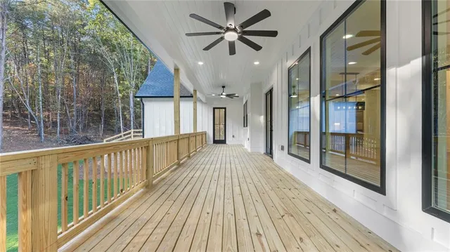 a view of a house with a glass door