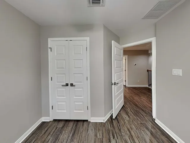 a view of wooden floor