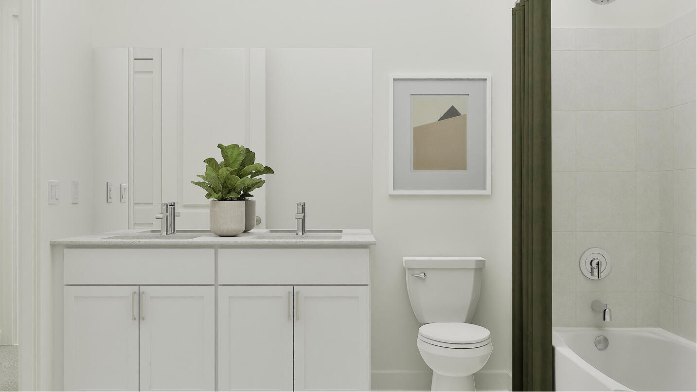 1022 Raleigh Way Wellington, FL 33449 - Photo 15 of 16 a bathroom with a toilet a sink and mirror