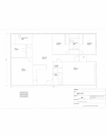 a picture of a floor plan