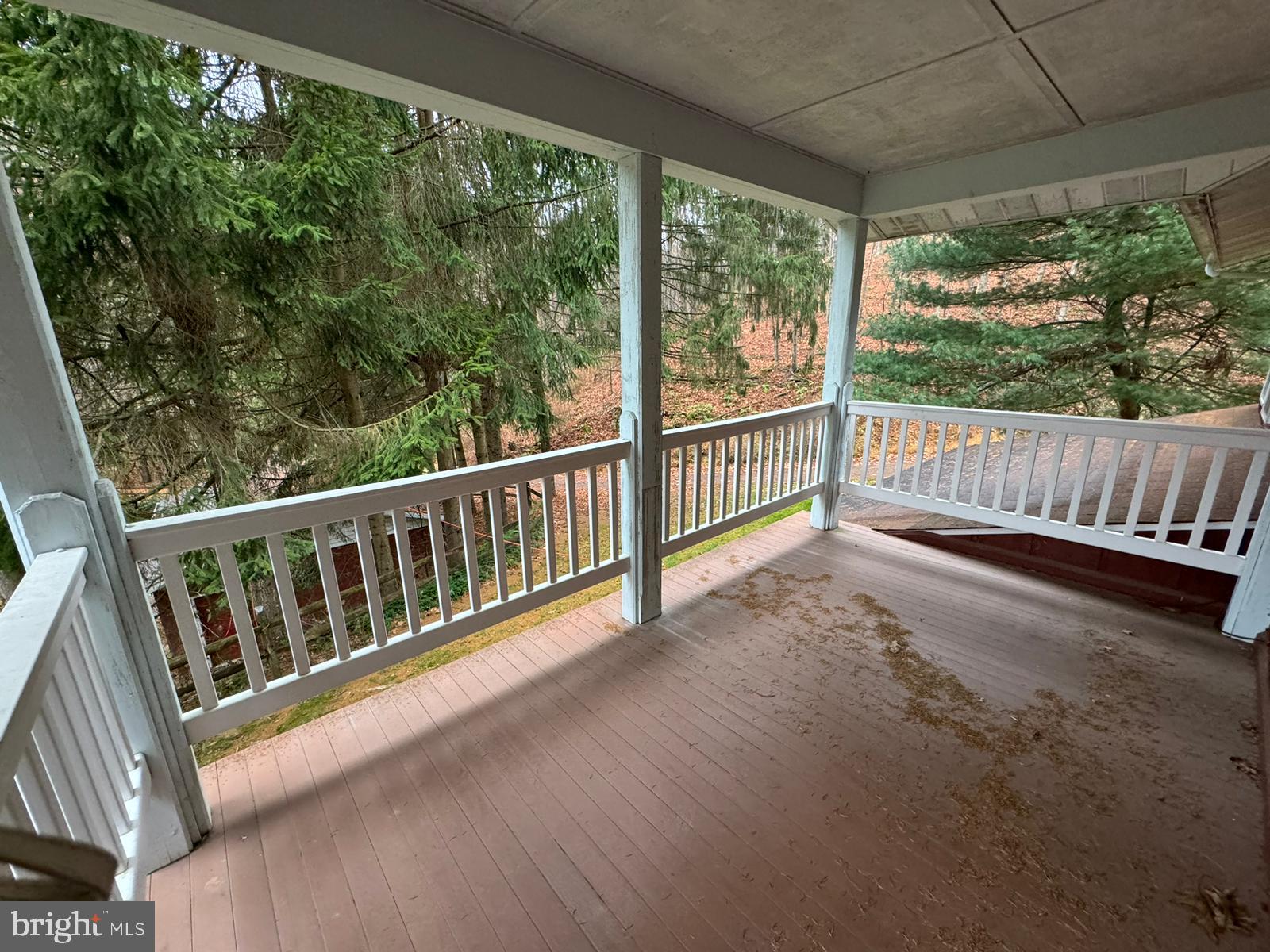 224 Shaffer Street Imler, PA 16655 - Photo 19 of 19 a view of balcony with wooden floor