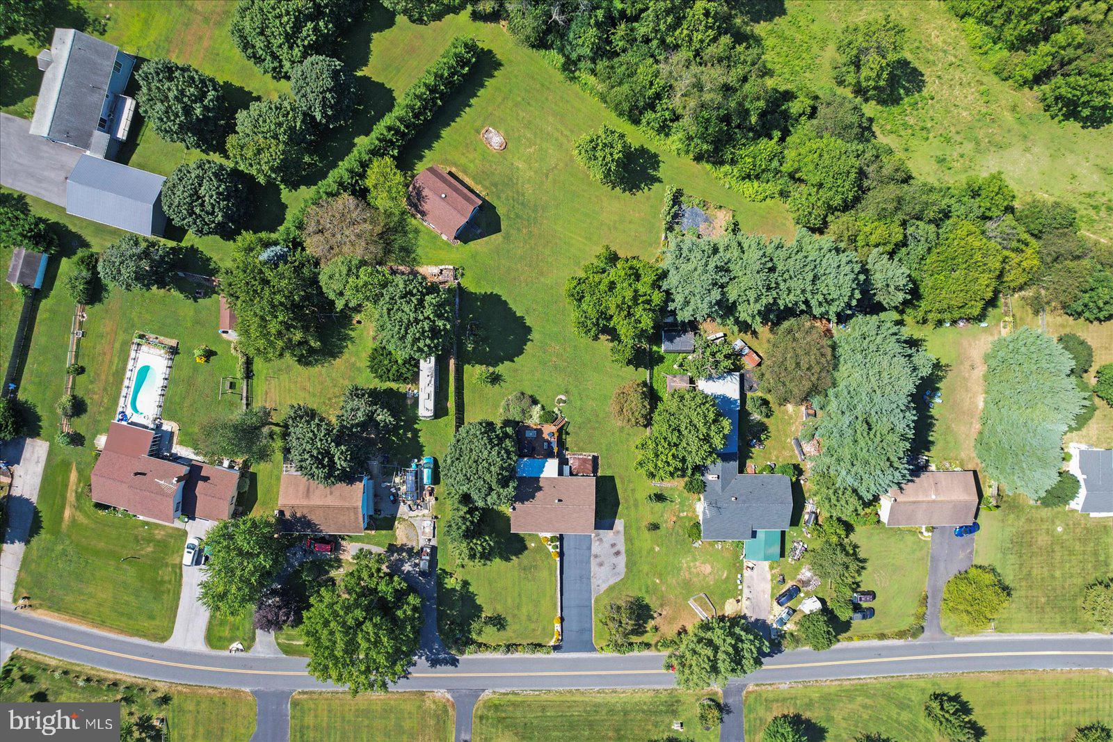 253 Kindig Road Littlestown, PA 17340 - Photo 36 of 41 Charming suburban landscape from above.
