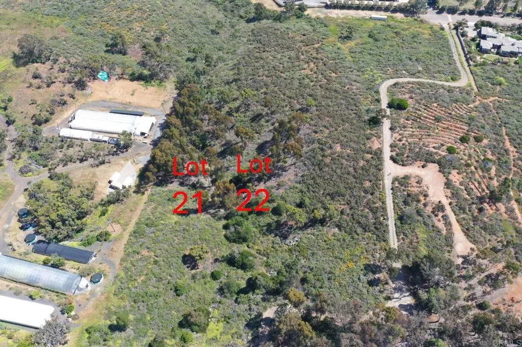 0 Lone Hill Lane Encinitas, CA 92024 - Photo 7 of 8 an aerial view of a house with a yard and a large tree