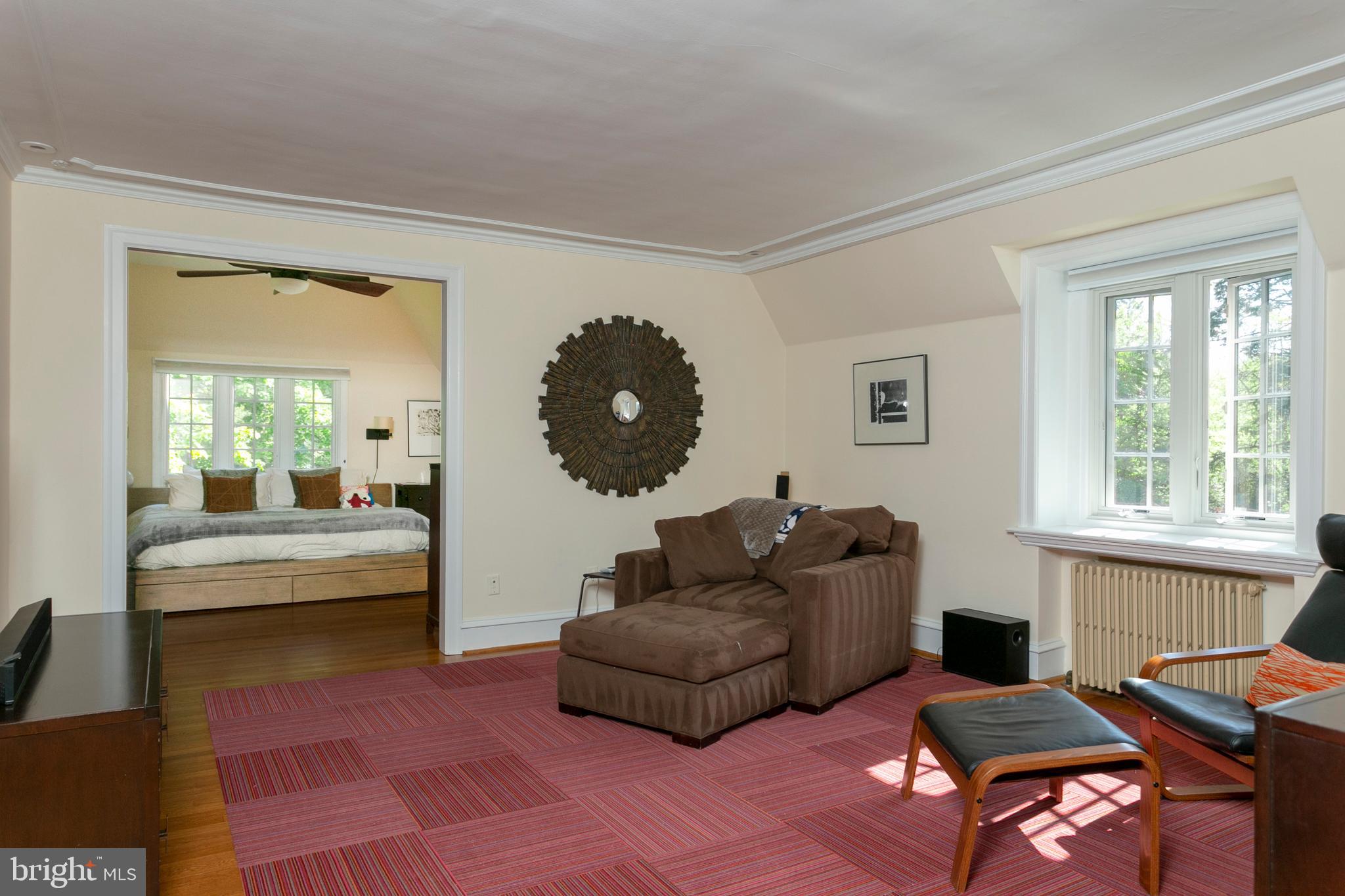 1051 Mill Rd Circle Jenkintown, PA 19046 - Photo 22 of 41 Master Bedroom Suite - Sitting Room