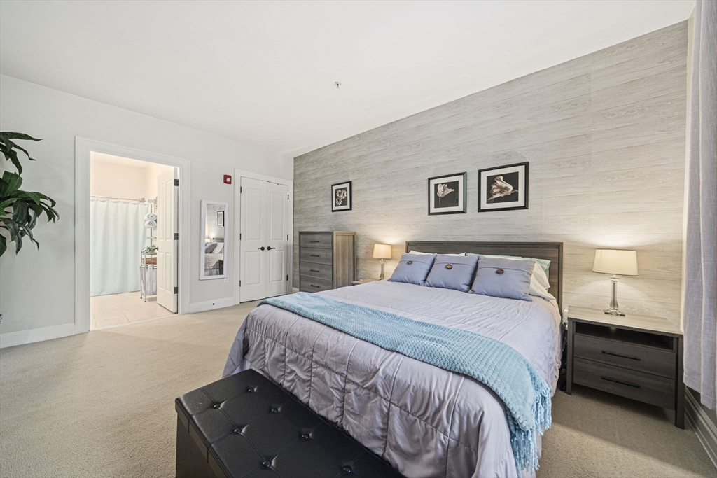 59 Walpole Street, Unit 115 Canton, MA 02021 - Photo 11 of 41 a bedroom with a bed and a closet