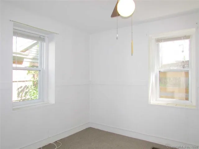 a small space with a window