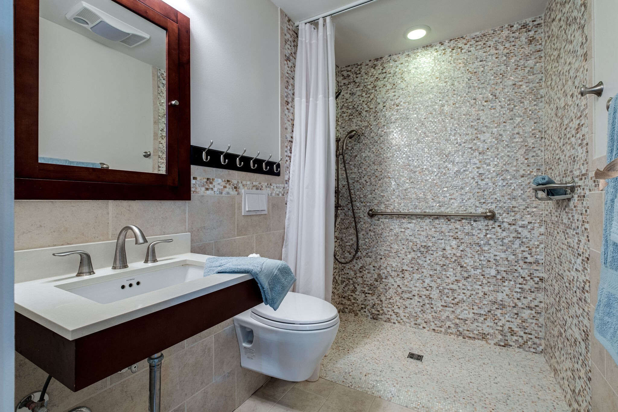 1338 Campbell Road Goodlettsville, TN 37072 - Photo 36 of 48 a bathroom with a sink toilet a mirror and shower