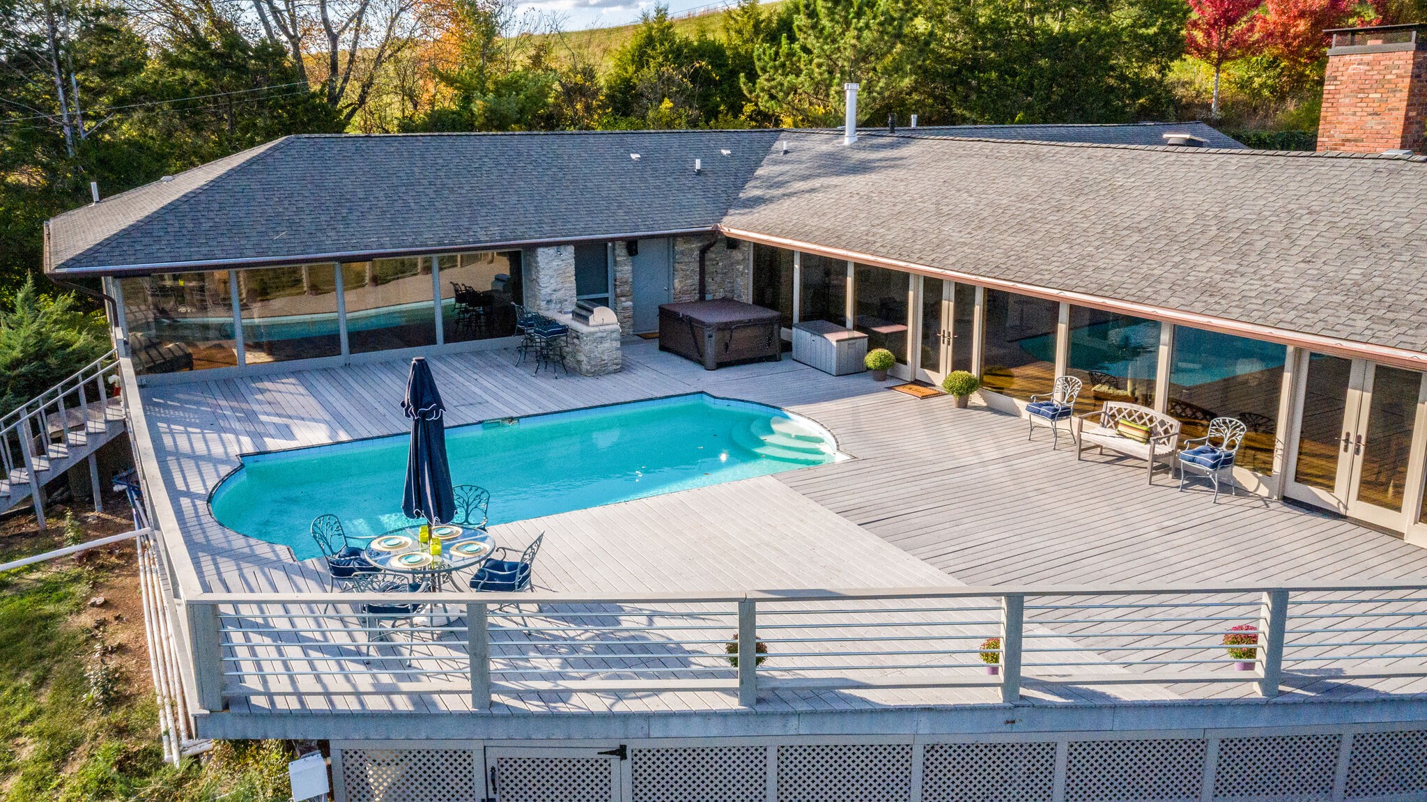 1338 Campbell Road Goodlettsville, TN 37072 - Photo 37 of 48 a view of a house with backyard and sitting area