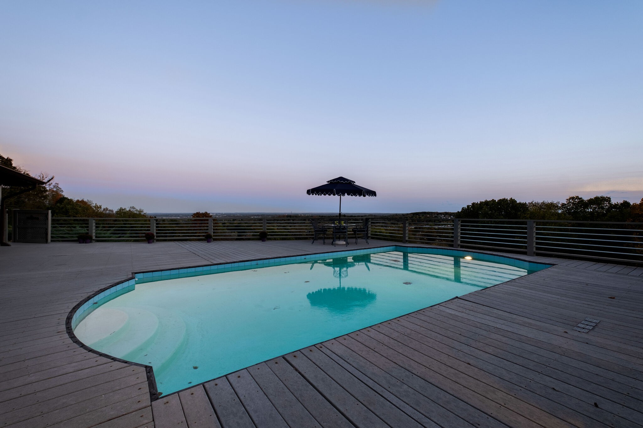 1338 Campbell Road Goodlettsville, TN 37072 - Photo 46 of 48 a view of a swimming pool from a balcony