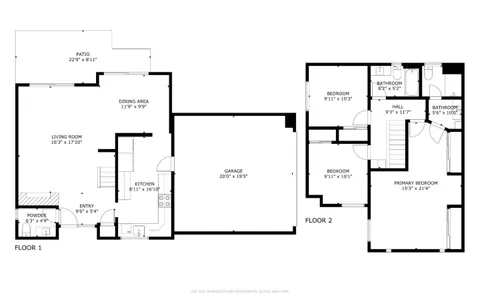 a picture of a floor plan