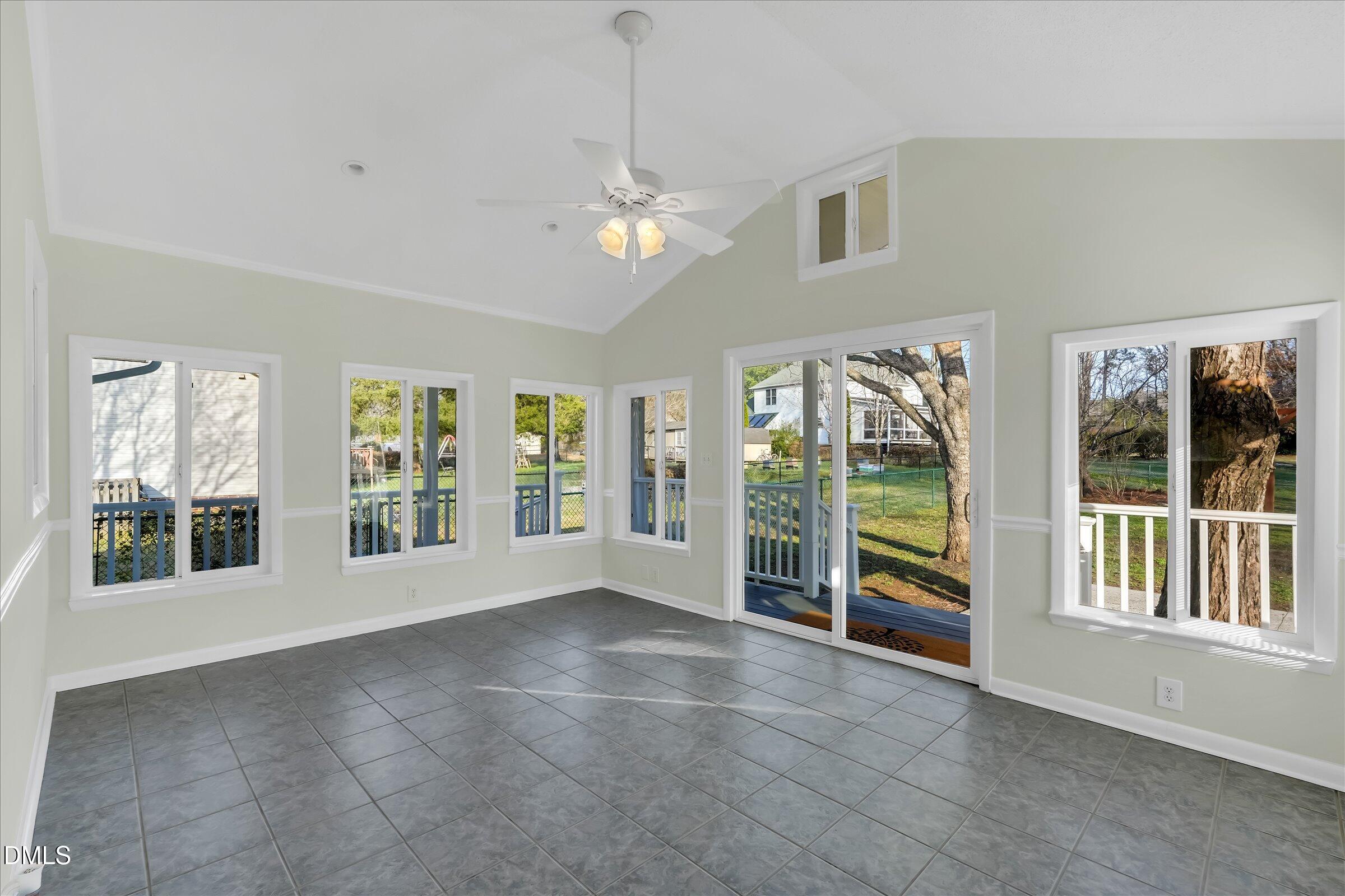 4108 Campbell Road Raleigh, NC 27606 - Photo 20 of 42 a view of an empty room with windows