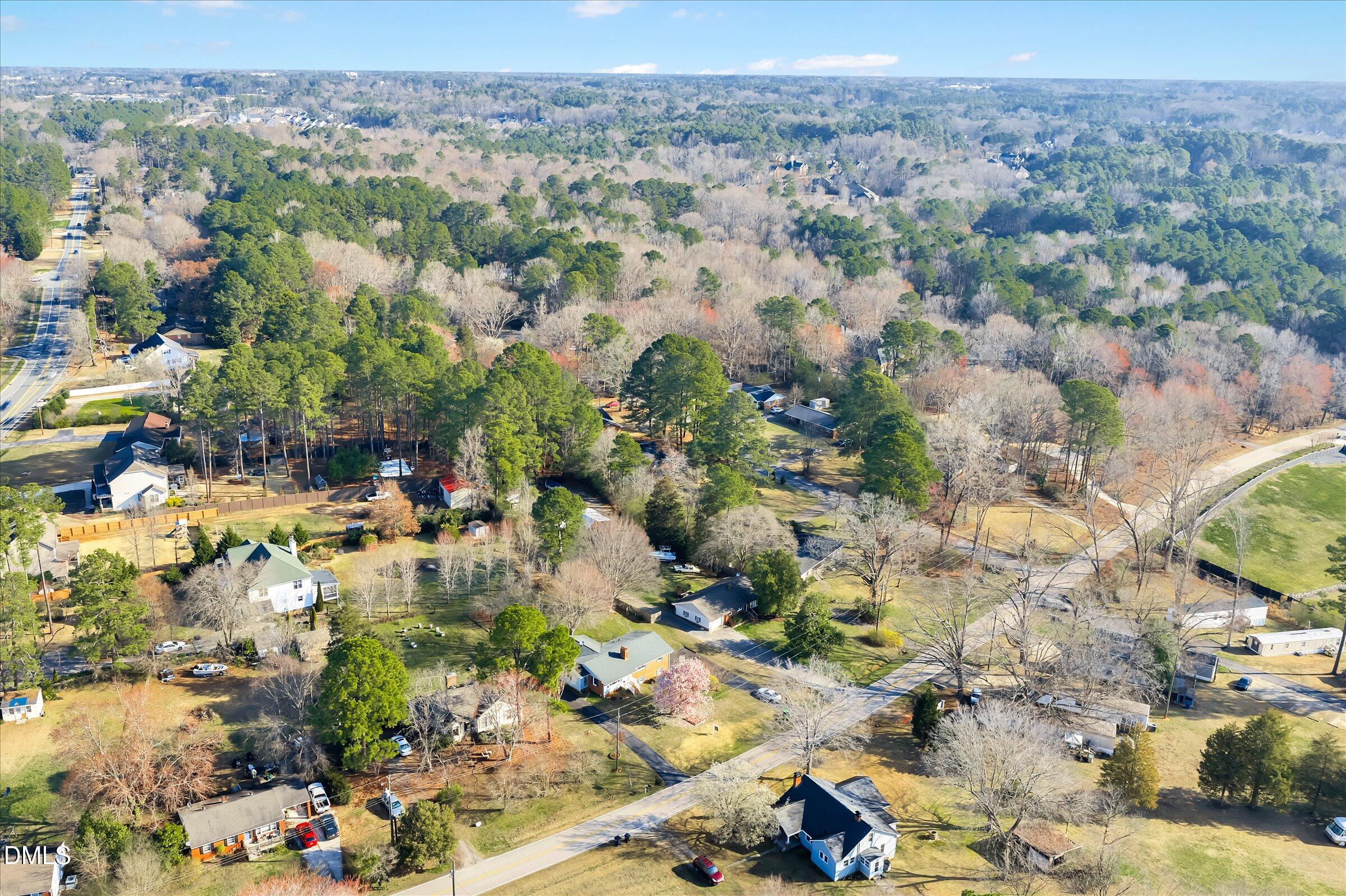 4108 Campbell Road Raleigh, NC 27606 - Photo 38 of 42 an aerial view of multiple house