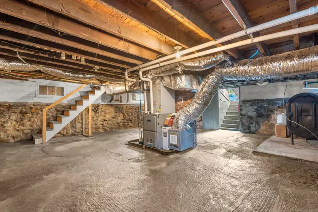 a view of a bike garage