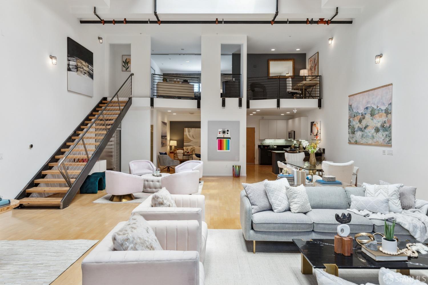 1 Rausch Street, Unit G San Francisco, CA 94103 - Photo 25 of 49 a living room with furniture
