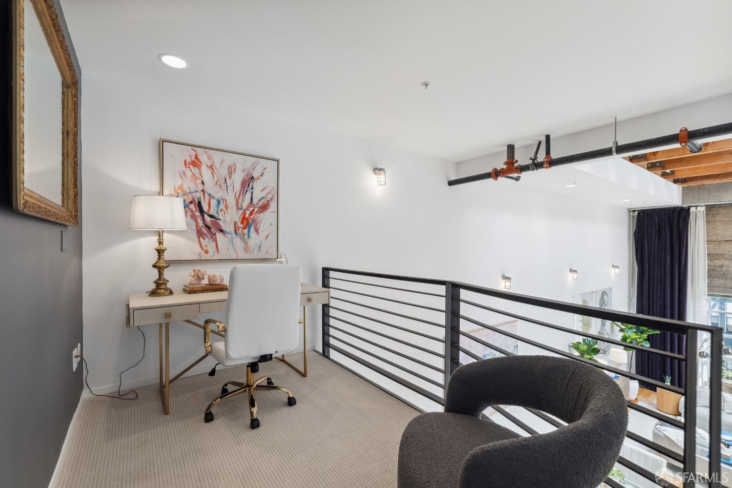 1 Rausch Street, Unit G San Francisco, CA 94103 - Photo 35 of 49 a view of a livingroom with furniture and a window
