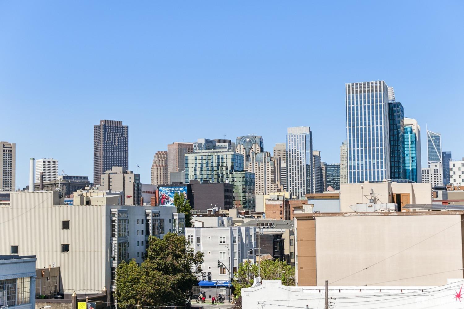 1 Rausch Street, Unit G San Francisco, CA 94103 - Photo 46 of 49 a view of city with tall buildings