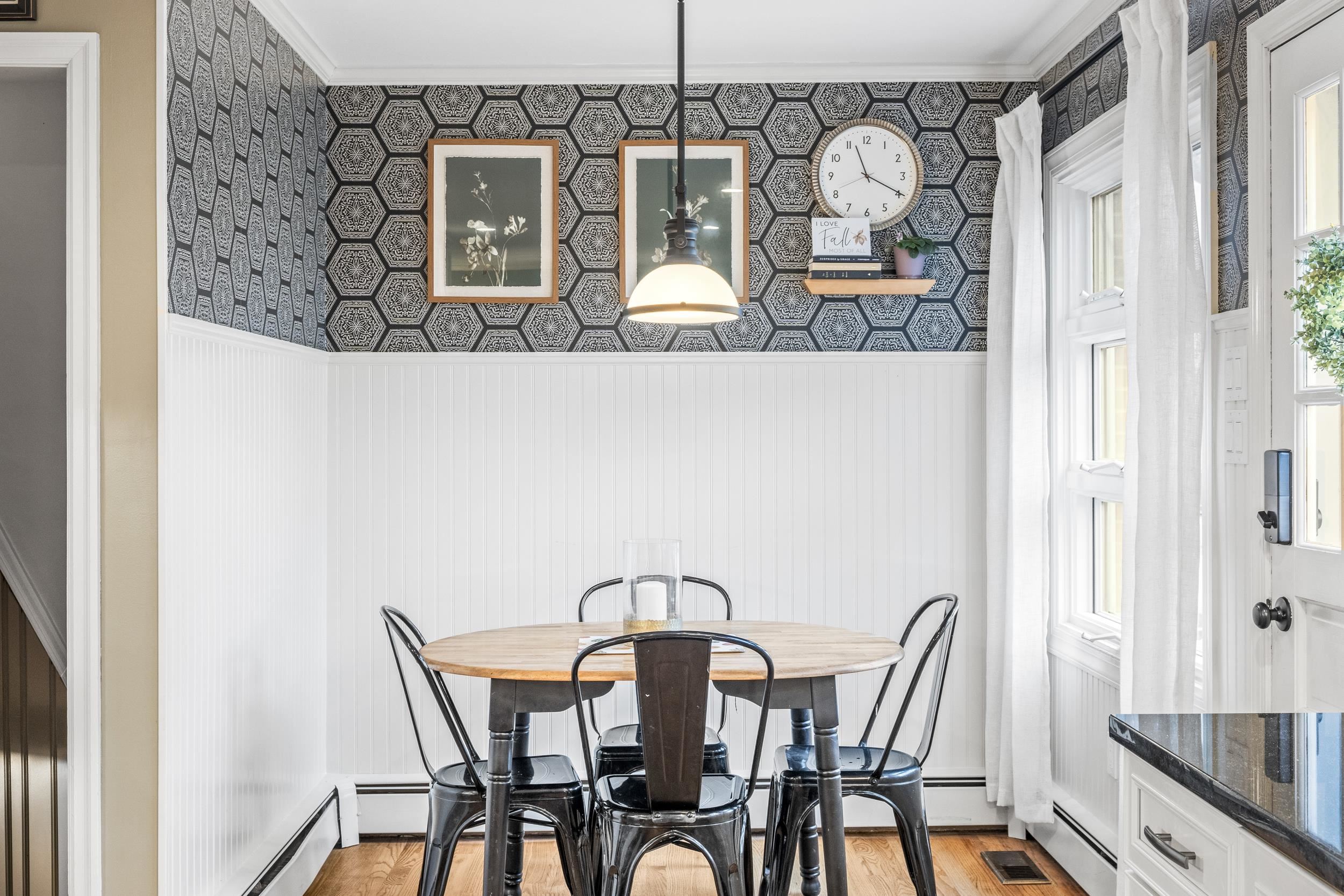 1220 Chatham Road Waynesboro, VA 22980 - Photo 18 of 64 a view of a dining room with furniture and chandelier