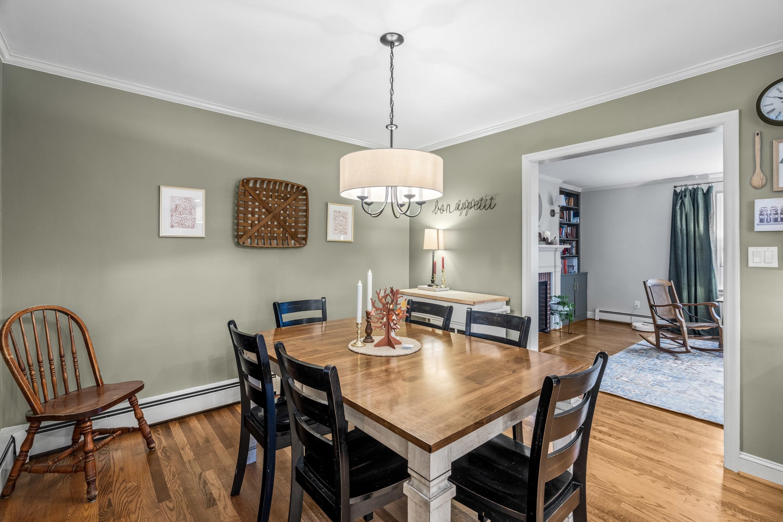 1220 Chatham Road Waynesboro, VA 22980 - Photo 19 of 64 a view of a dining room with furniture window and wooden floor