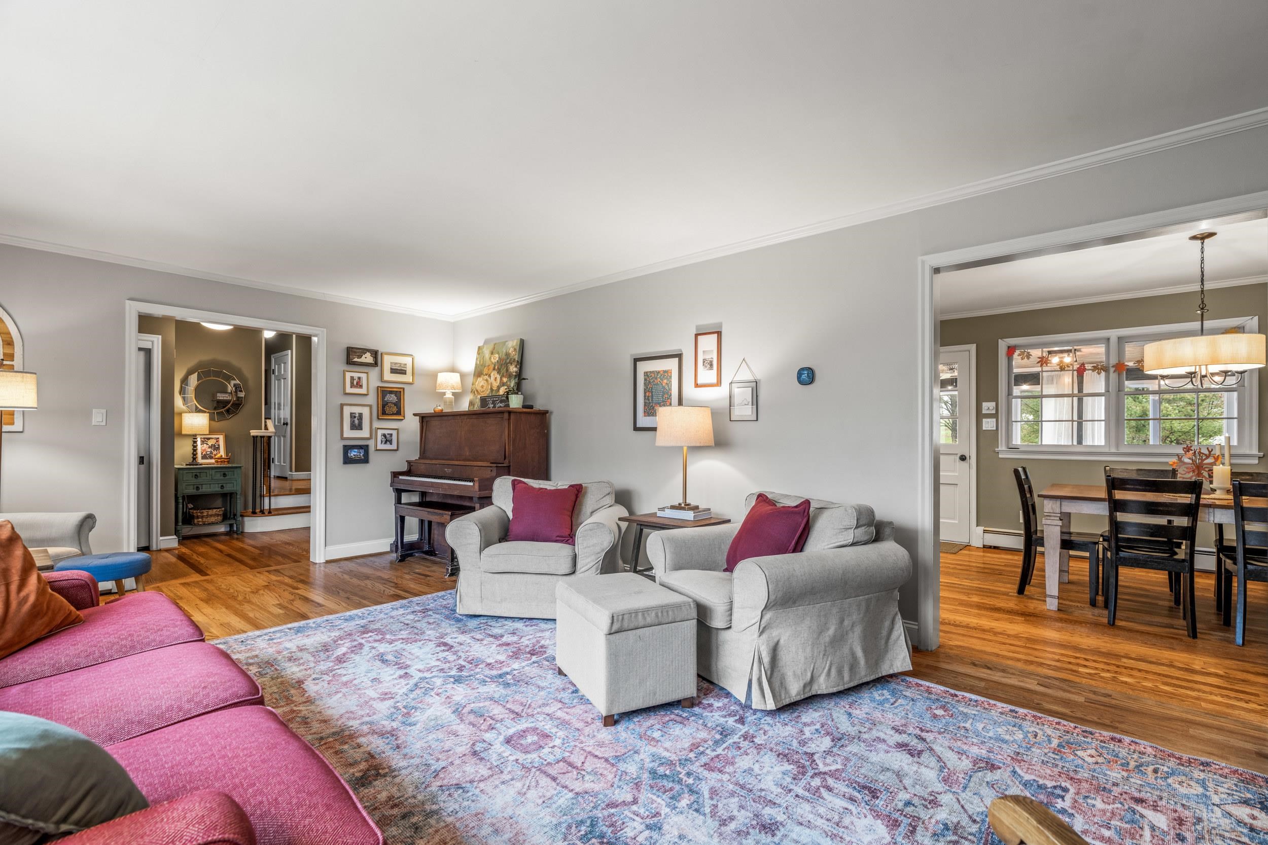 1220 Chatham Road Waynesboro, VA 22980 - Photo 27 of 64 a living room with furniture and wooden floor