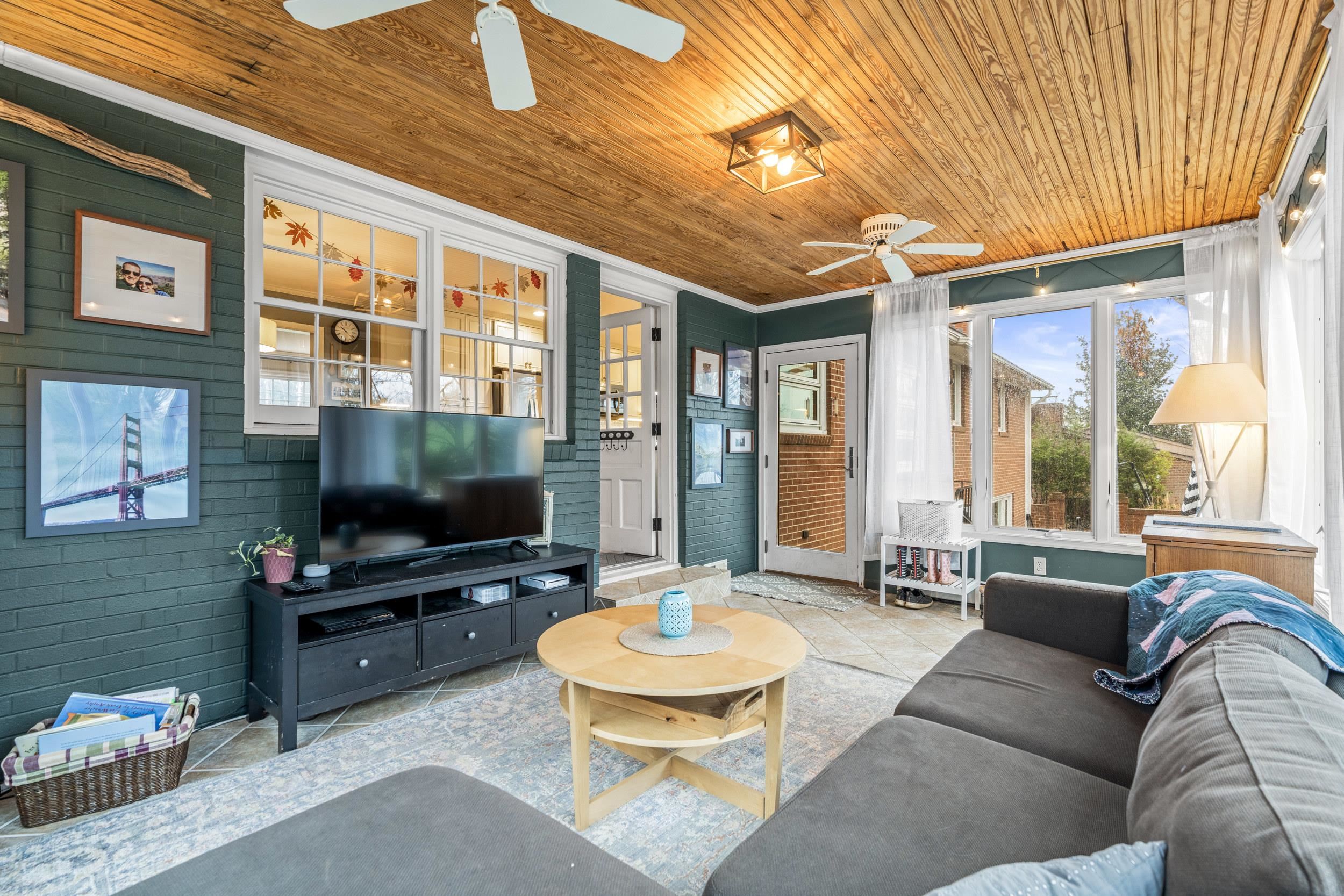 1220 Chatham Road Waynesboro, VA 22980 - Photo 31 of 64 a living room with furniture and a flat screen tv
