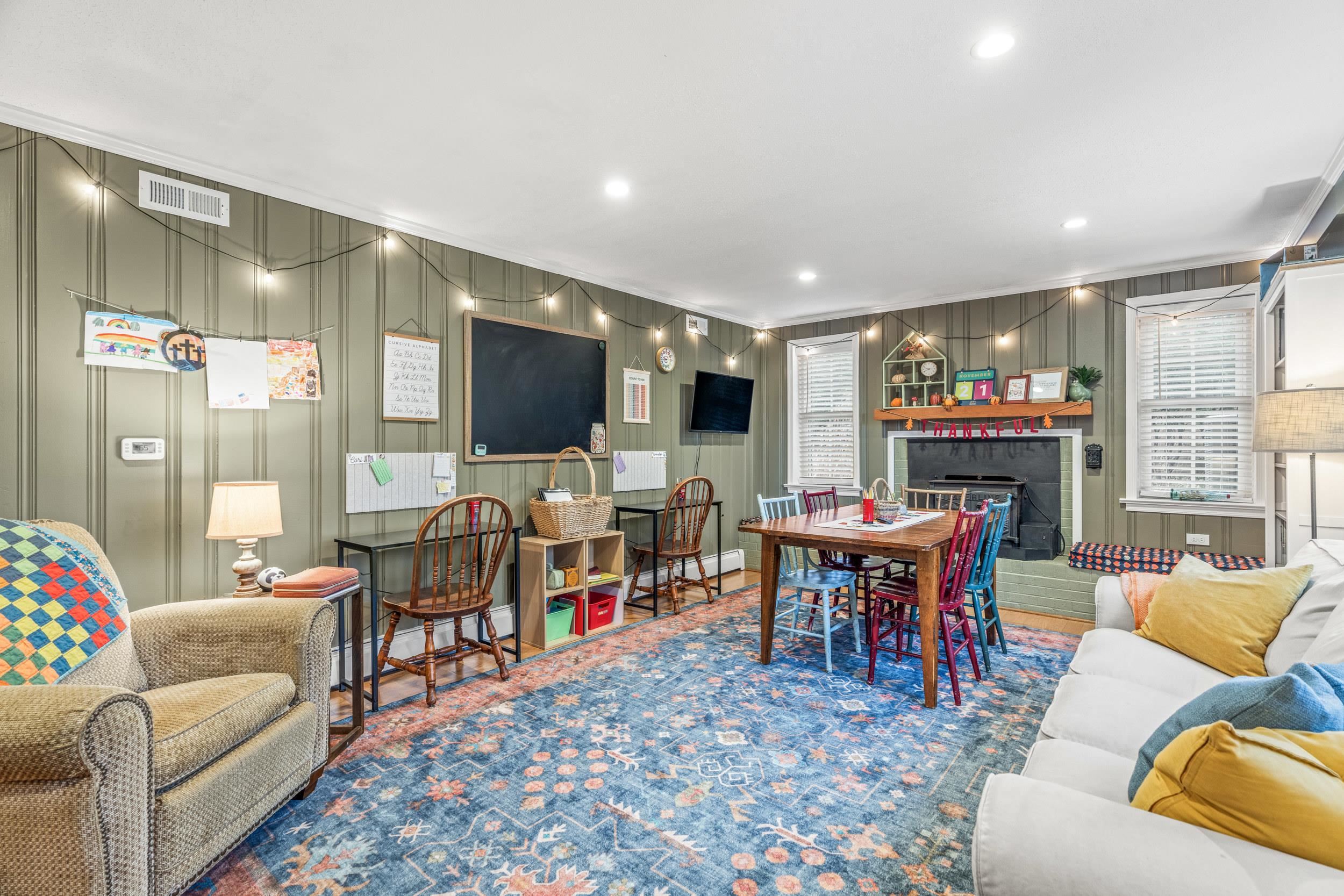 1220 Chatham Road Waynesboro, VA 22980 - Photo 34 of 64 a living room with furniture and a flat screen tv