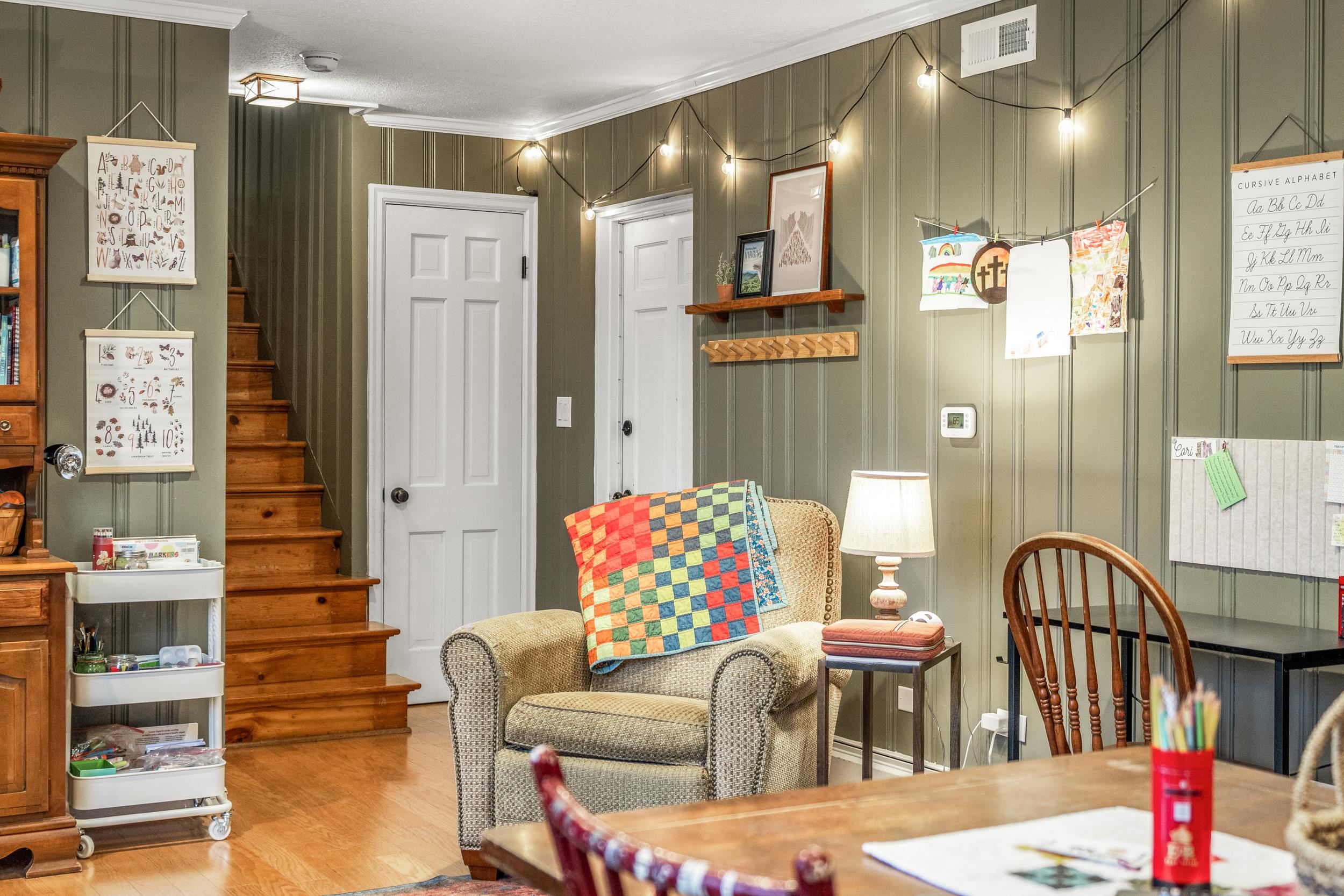 1220 Chatham Road Waynesboro, VA 22980 - Photo 36 of 64 a living room with furniture and a table