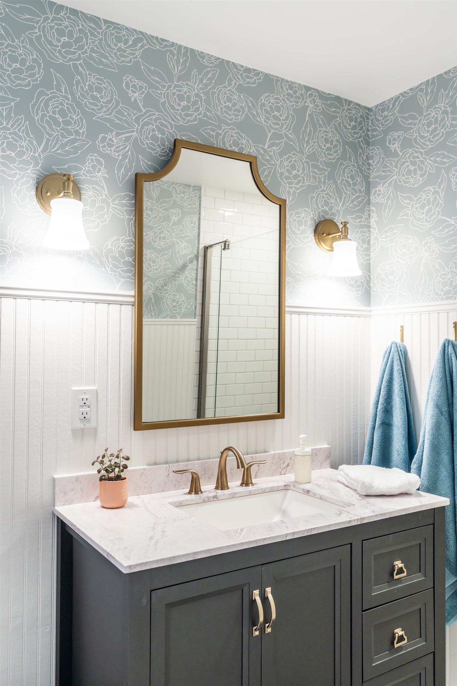 1220 Chatham Road Waynesboro, VA 22980 - Photo 42 of 64 a bathroom with a sink and a mirror