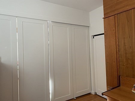274 Main Street, Unit 5 Gloucester, MA 01930 - Photo 15 of 17 a view of a closet area with wooden floor