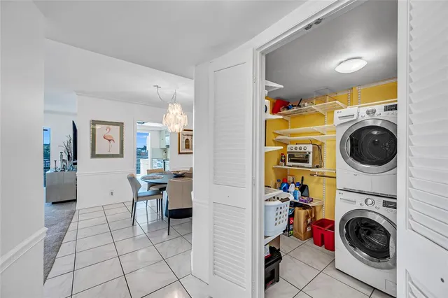 a view of a city with an ocean view