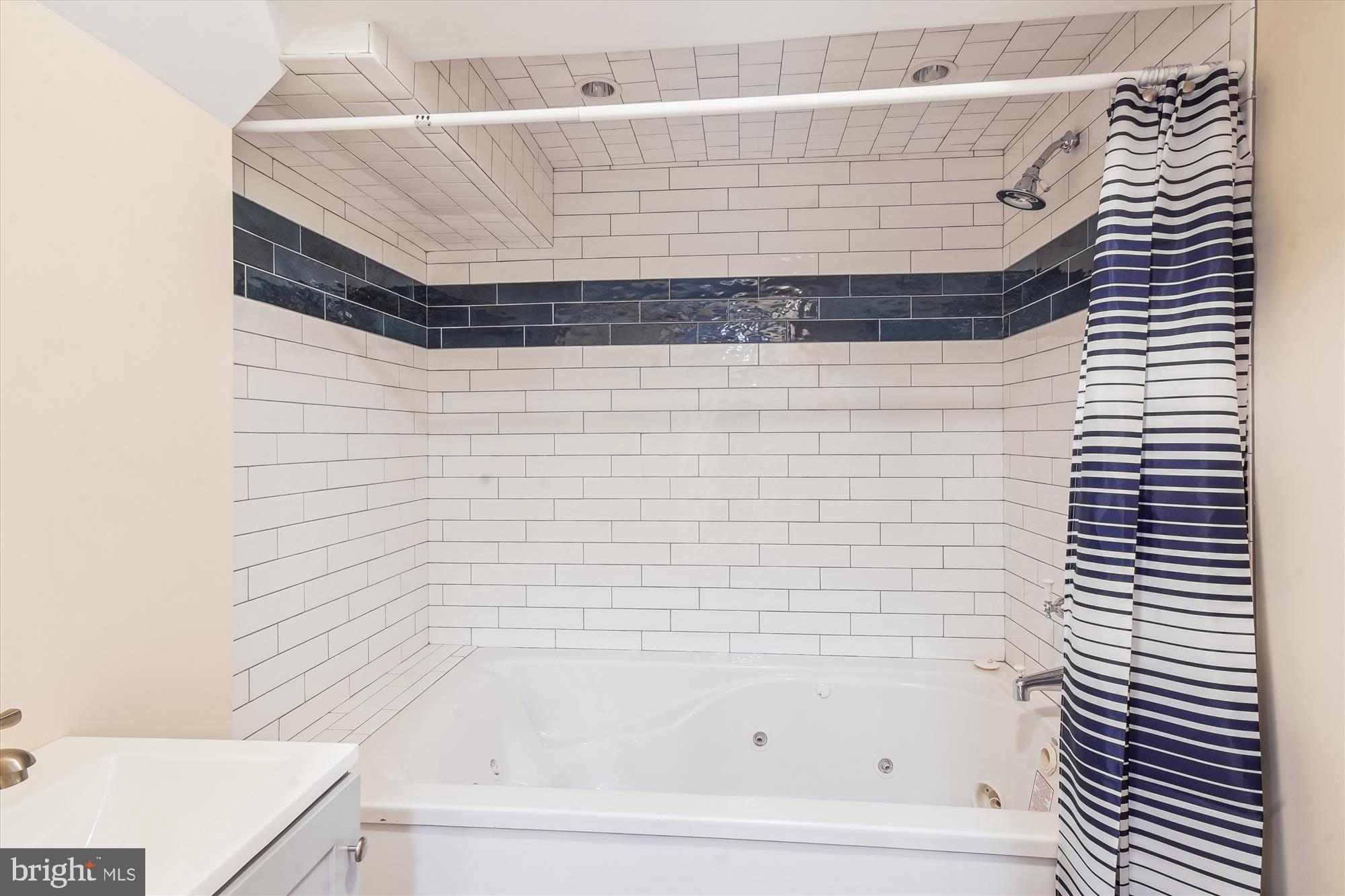 2704 Spencer Road Chevy Chase, MD 20815 - Photo 47 of 76 Lower Level Full Bath with Whirl Pool Tub