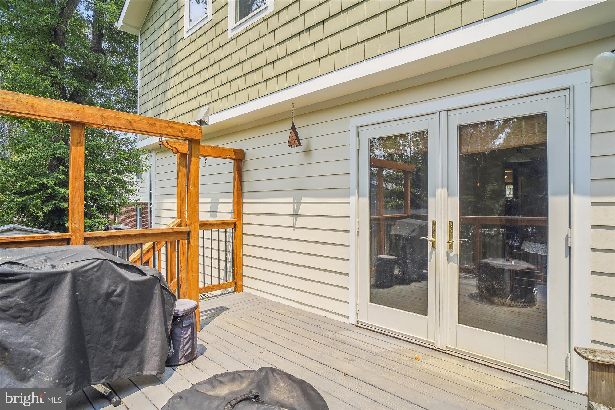 2704 Spencer Road Chevy Chase, MD 20815 - Photo 56 of 76 Stairs From Back Deck to Garden