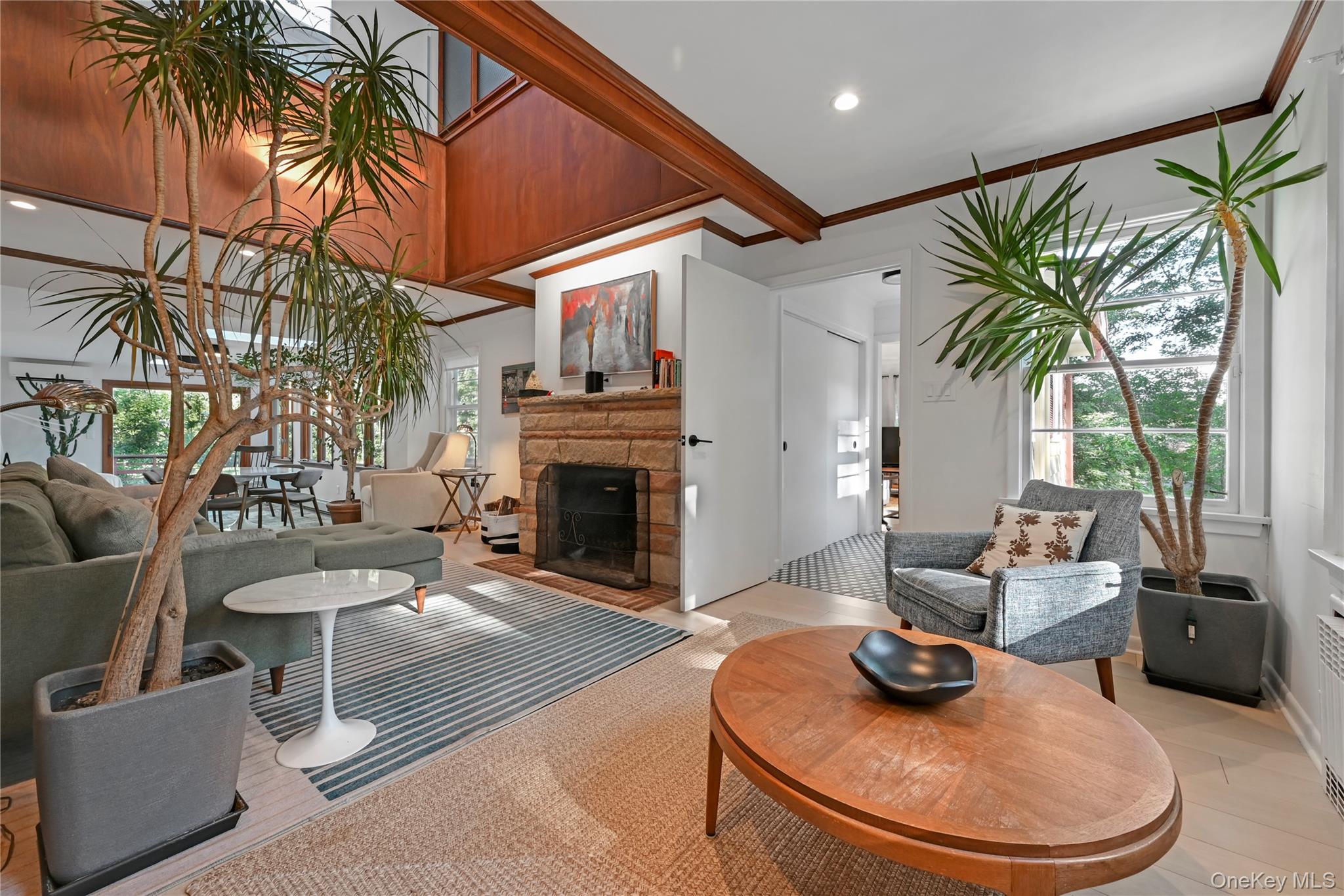 47 Mountainview Drive Tomkins Cove, NY 10986 - Photo 5 of 39 a living room with furniture and a fireplace