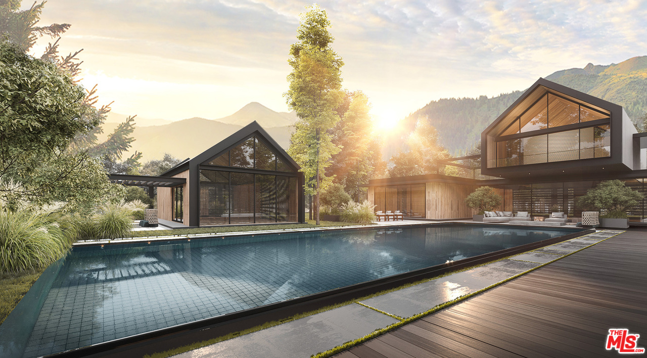 10895 Chalon Road Los Angeles, CA 90077 - Photo 15 of 19 a view of house and outdoor space