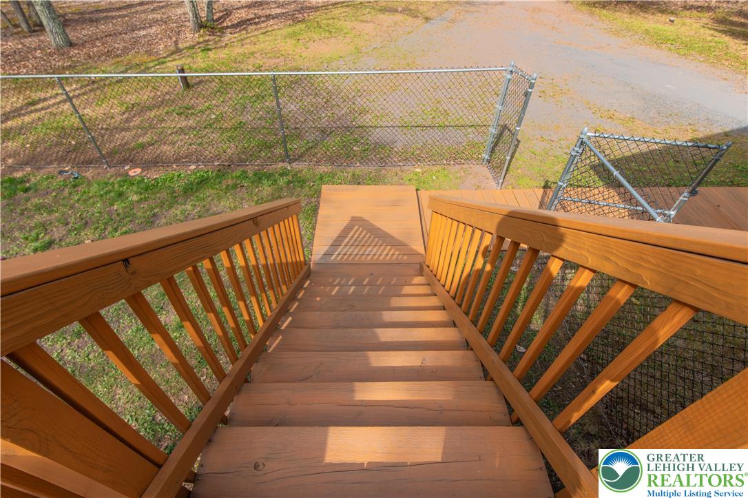 107 Shenkel Road Effort, PA 18330 - Photo 8 of 44 a view of balcony with wooden floor