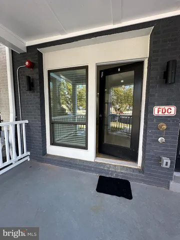 a childrens park with multi story houses