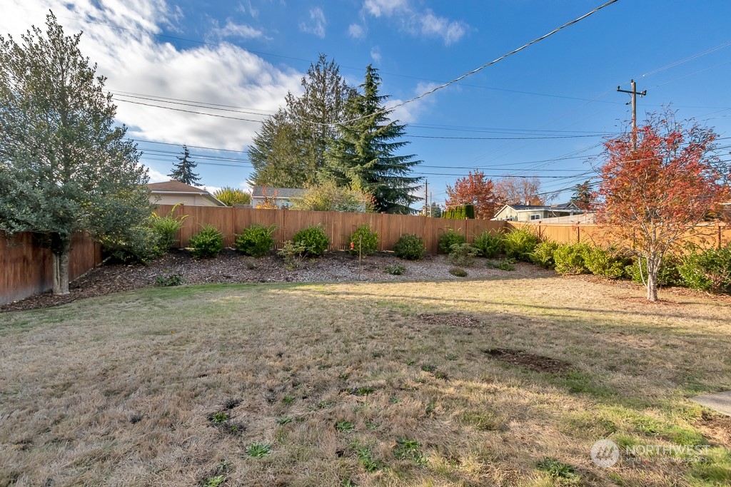 9203 29th Avenue Southwest Seattle, WA 98126 - Photo 13 of 25 a view of a yard