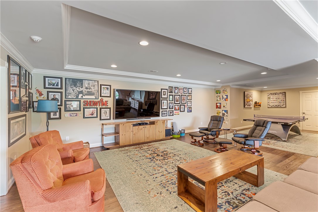 185 Summers Way Seneca, SC 29672 - Photo 24 of 50 Lower level recreation room