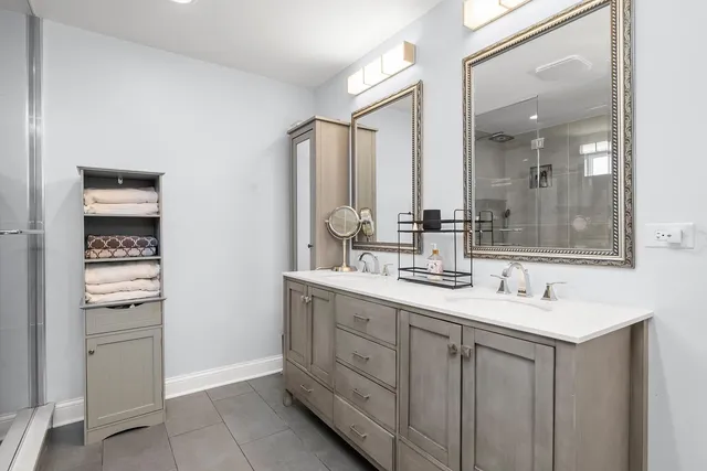 a view of a roof deck