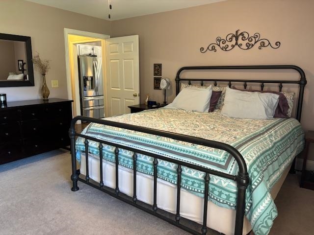7980 Rankin Branch Road Millington, TN 38053 - Photo 11 of 28 Bedroom with carpet floors and stainless steel fridge