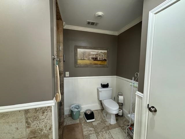 7980 Rankin Branch Road Millington, TN 38053 - Photo 14 of 28 Bathroom with crown molding and toilet
