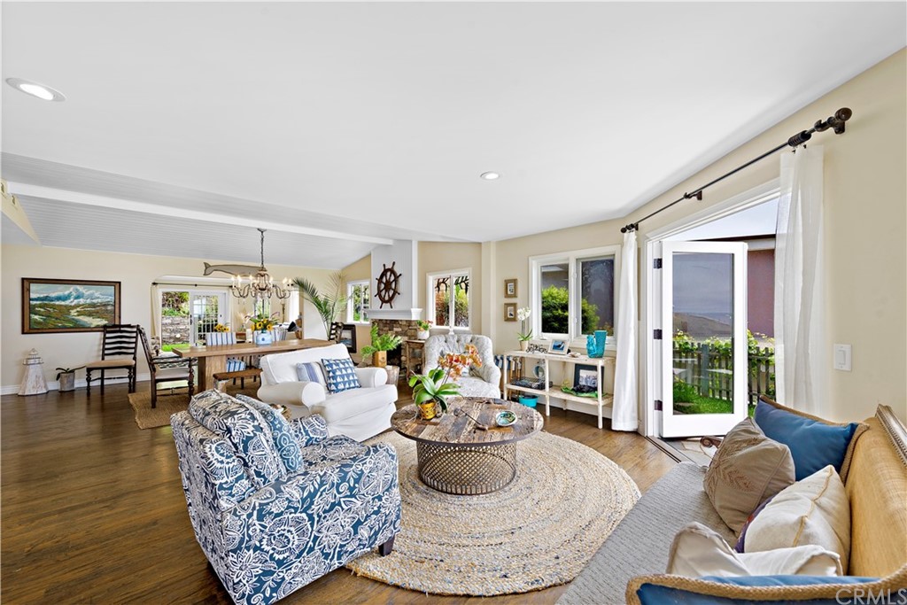30852 Driftwood Drive Laguna Beach, CA 92651 - Photo 16 of 54 a living room with furniture and a large window
