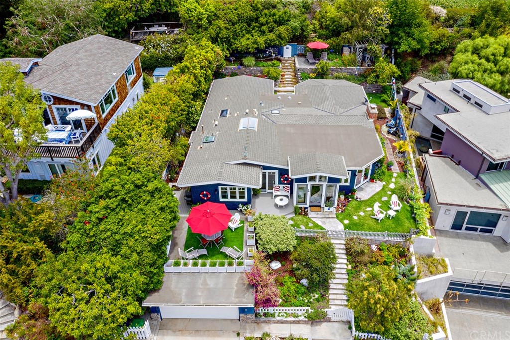 30852 Driftwood Drive Laguna Beach, CA 92651 - Photo 50 of 54 an aerial view of residential houses and car parked
