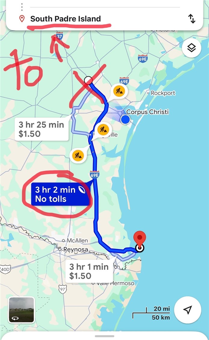 0 Fm 3024 Circle Mathis, TX 78368 - Photo 35 of 38 a sign that is on top of a fridge