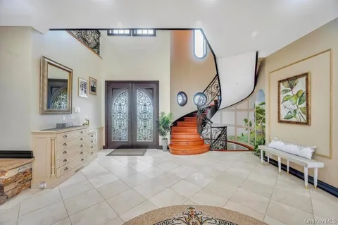 a view of a porch with furniture