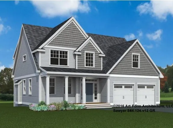 a view of a house with garden